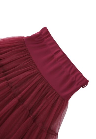Fluffy Burgundy Petticoat – Petticoats & Pettipants | Kitty Darling