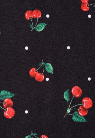 50's Inspired Quirky Headband in Black Cherry Print – Headbands | Kitty Darling