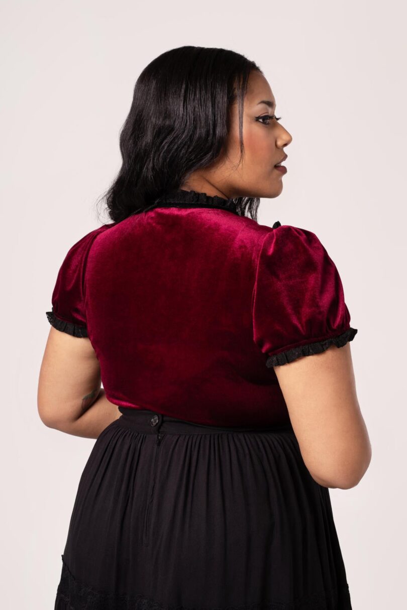 Mourning Top  Shop now at Kitty Darling