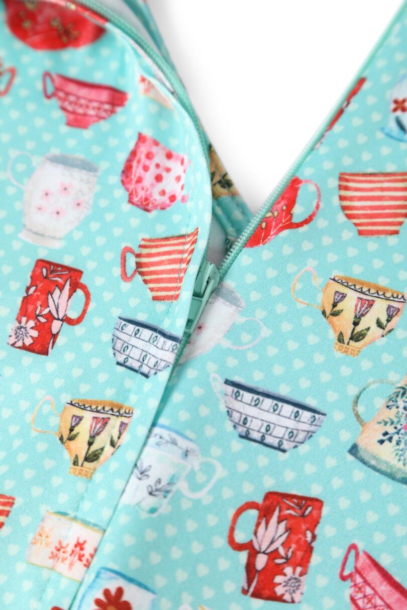 Billie Blue Cuppa Flared Dress  Shop now at Kitty Darling