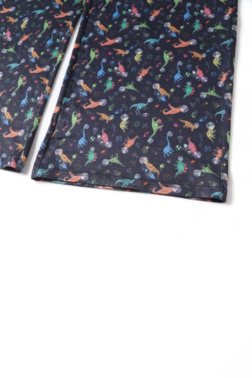 Charlotte Navy Astronaut Dinosaur Print Jumpsuit  Shop now at Kitty Darling