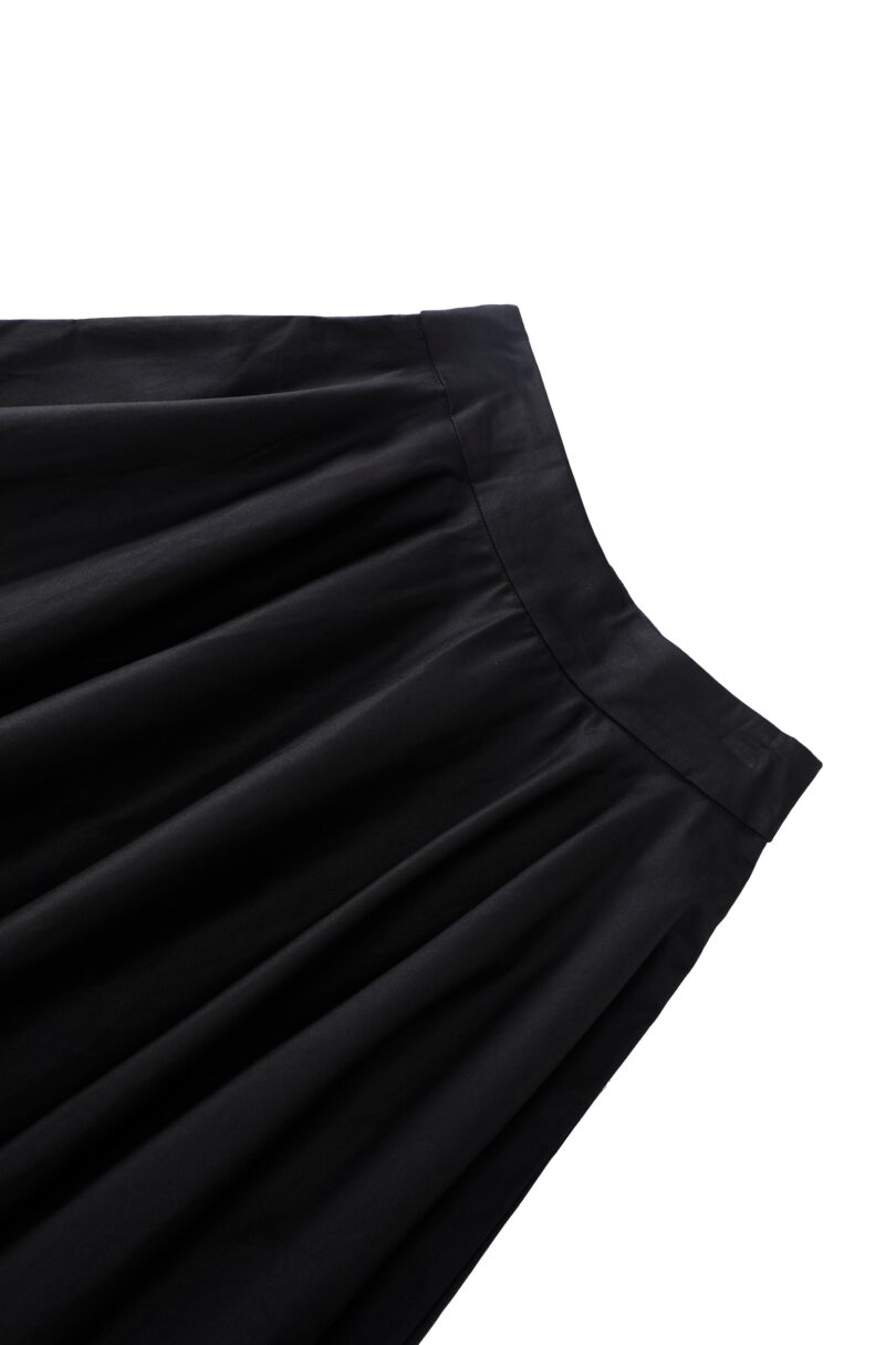 Maisie Black Full Circle Midi Skirt  Shop now at Kitty Darling