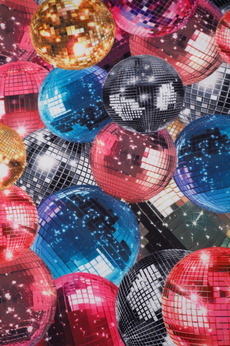 Aisley Disco Ball Pleated Midi Skirt  Shop now at Kitty Darling