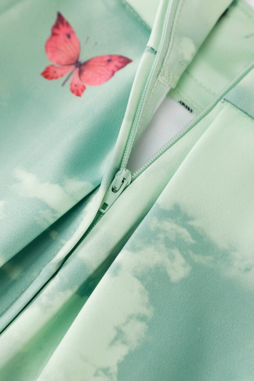 Aisley Fairy Land Pleated Midi Skirt  Shop now at Kitty Darling