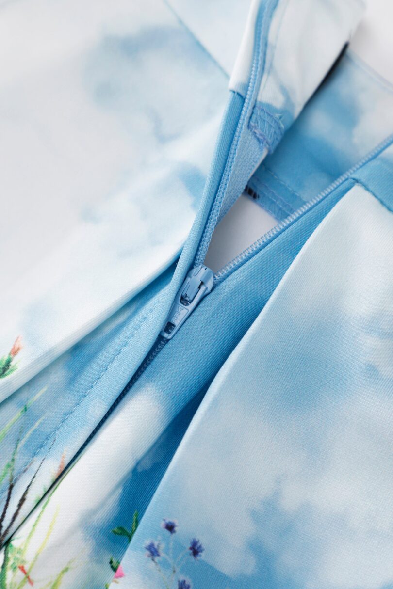 Aisley Sheep Field Pleated Midi Skirt  Shop now at Kitty Darling