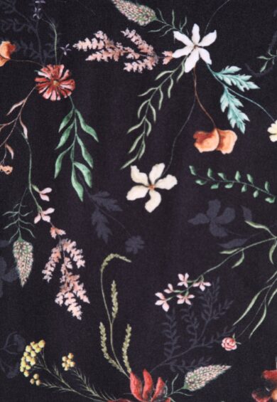 Esther Black Meadow Butterfly Sleeved Jumpsuit – Jumpsuits & Playsuits | Kitty Darling