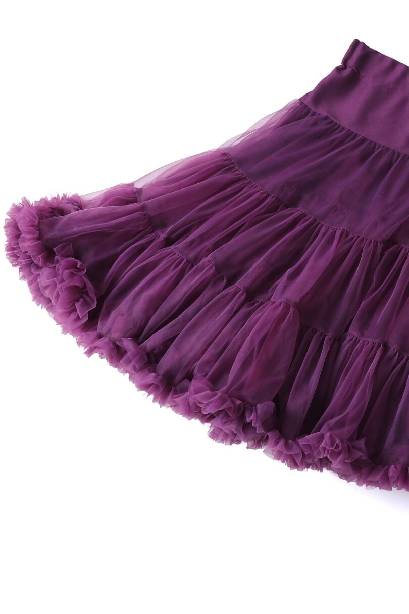 Soft & Fluffy Purple Petticoat 25.5 Inches  Shop now at Kitty Darling