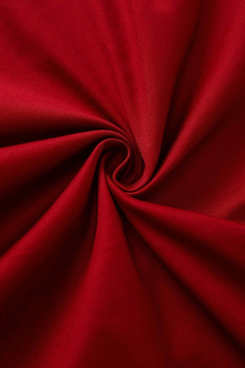 Susan Plain Red One-Shoulder Vintage Dress  Shop now at Kitty Darling