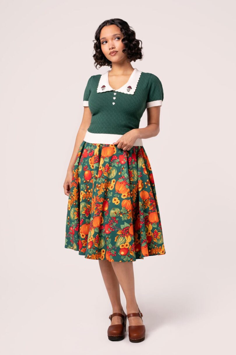 Pumpkin Patch Skirt  Shop now at Kitty Darling