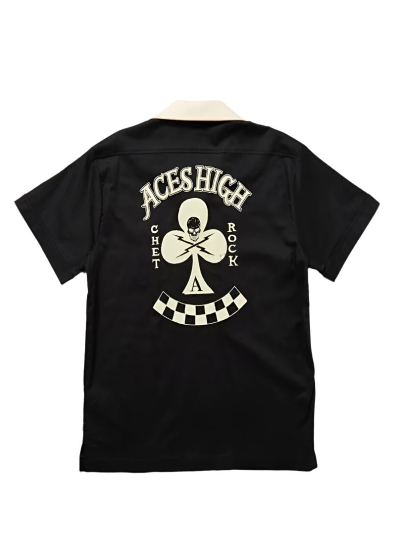 Aces High Bowling Shirt  Shop now at Kitty Darling
