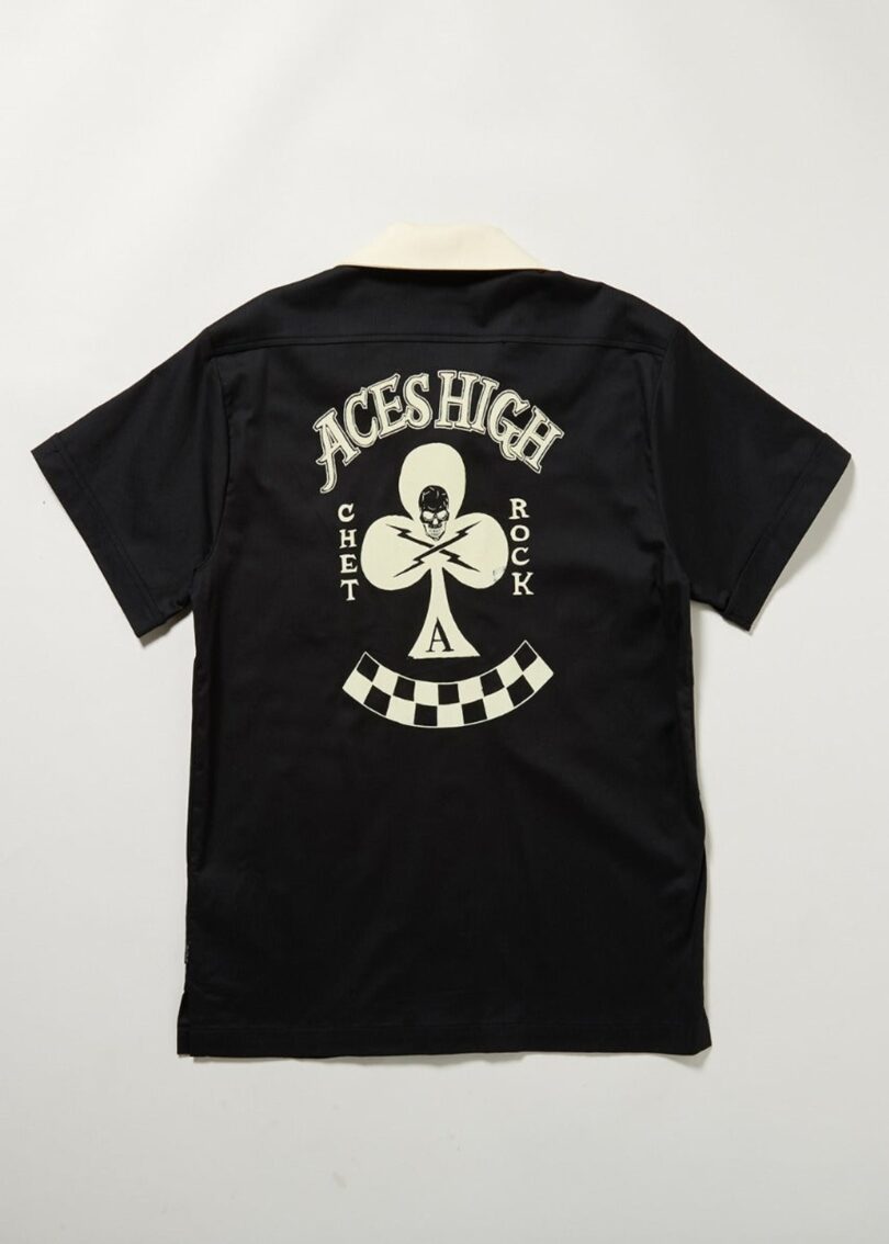 Aces High Bowling Shirt  Shop now at Kitty Darling