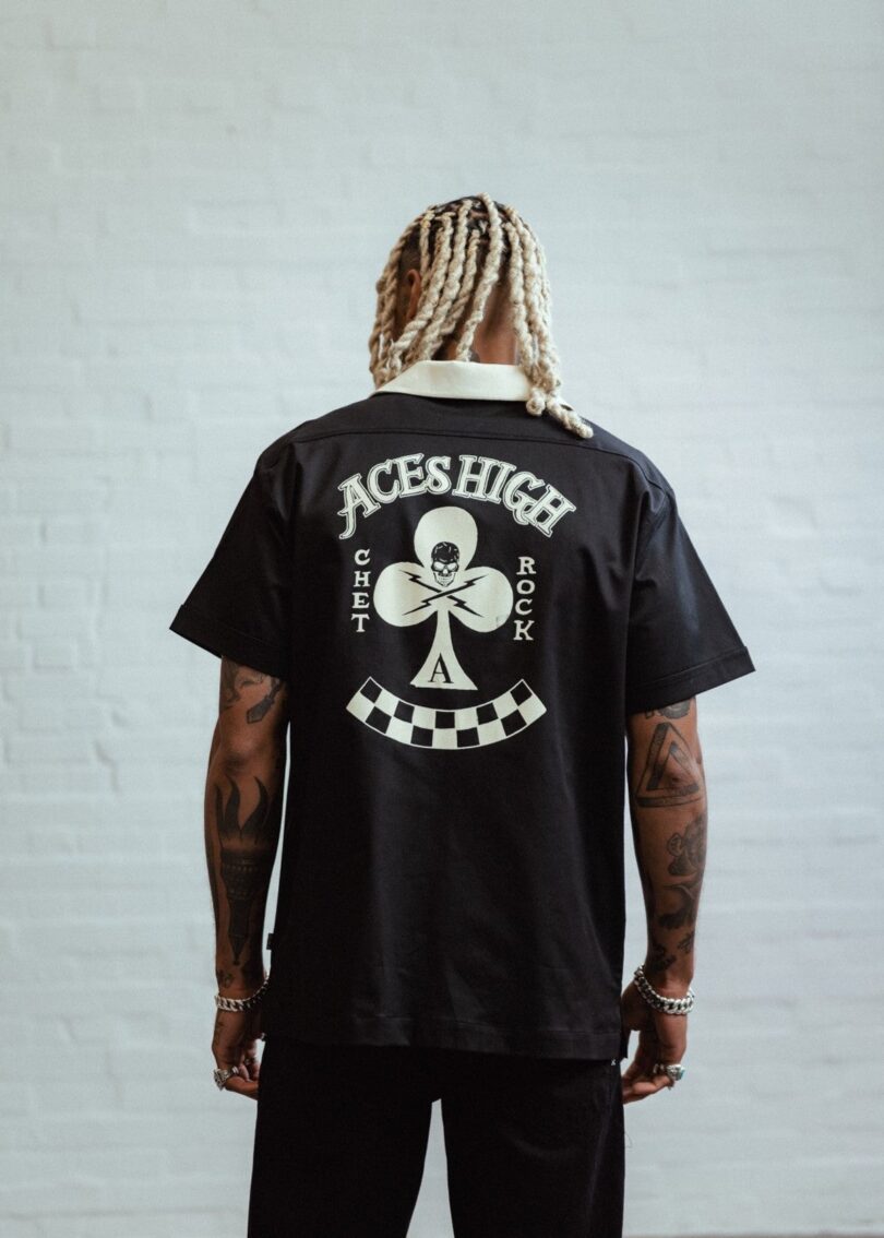 Aces High Bowling Shirt  Shop now at Kitty Darling
