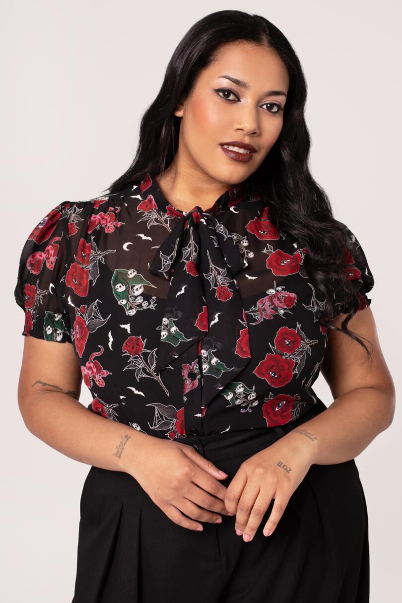 Blooming Elle Blouse  Shop now at Kitty Darling