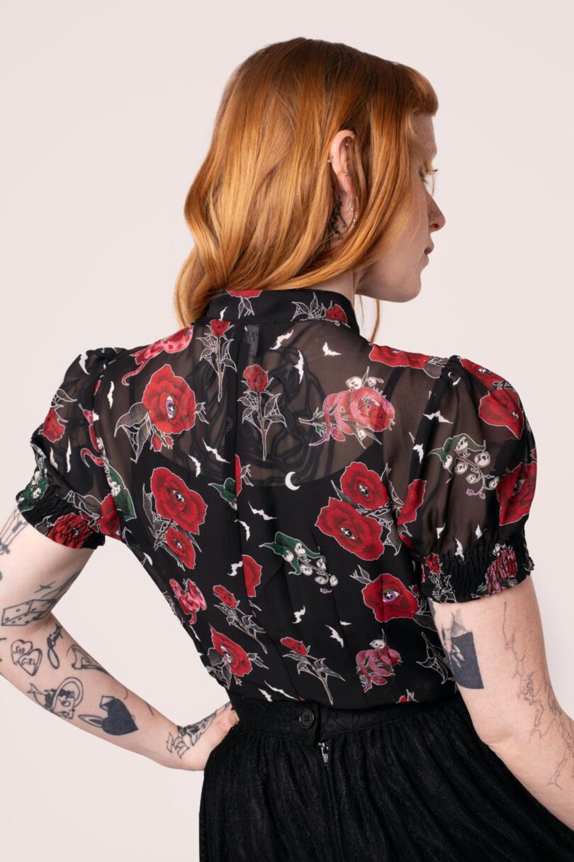 Blooming Elle Blouse  Shop now at Kitty Darling