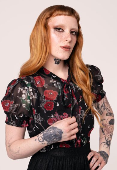 Blooming Elle Blouse – Shirts and Blouses | Kitty Darling