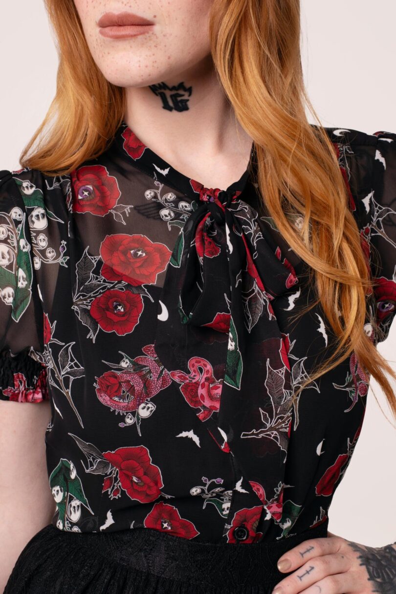Blooming Elle Blouse  Shop now at Kitty Darling