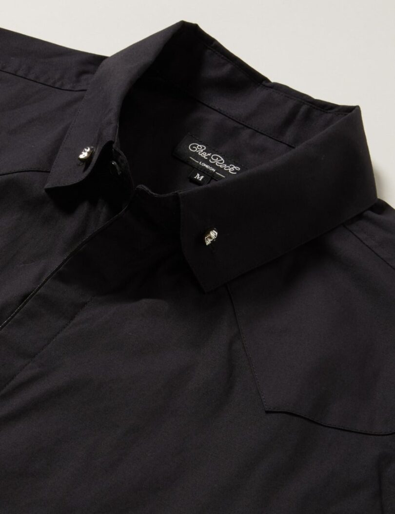 Brooklyn Shirt (with Skull Buttons)  Shop now at Kitty Darling