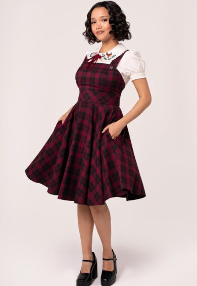 Carmina Pinafore Dress – Dresses | Kitty Darling