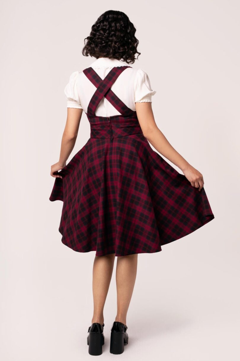 Carmina Pinafore Dress  Shop now at Kitty Darling
