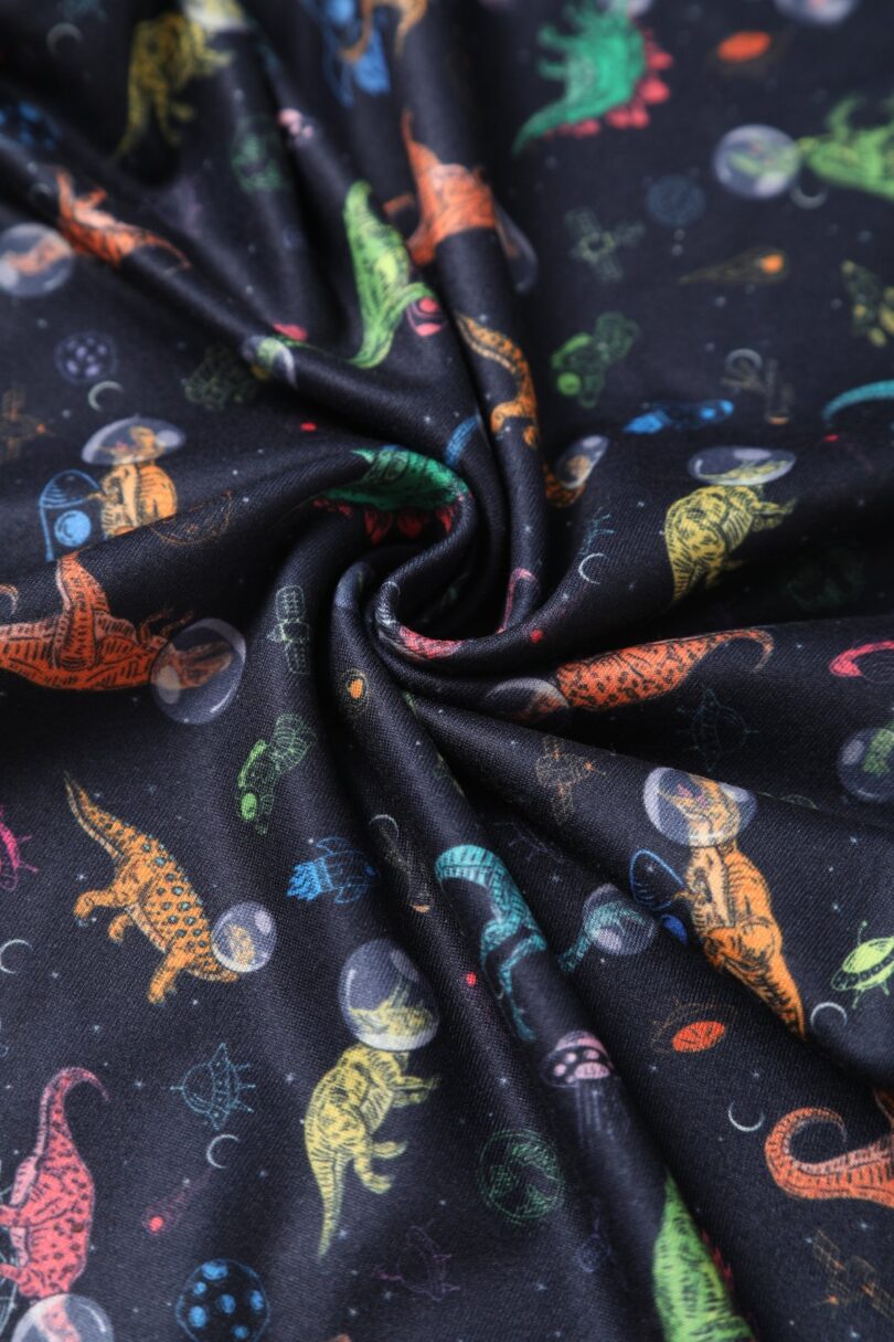 Charlotte Navy Astronaut Dinosaur Print Jumpsuit  Shop now at Kitty Darling