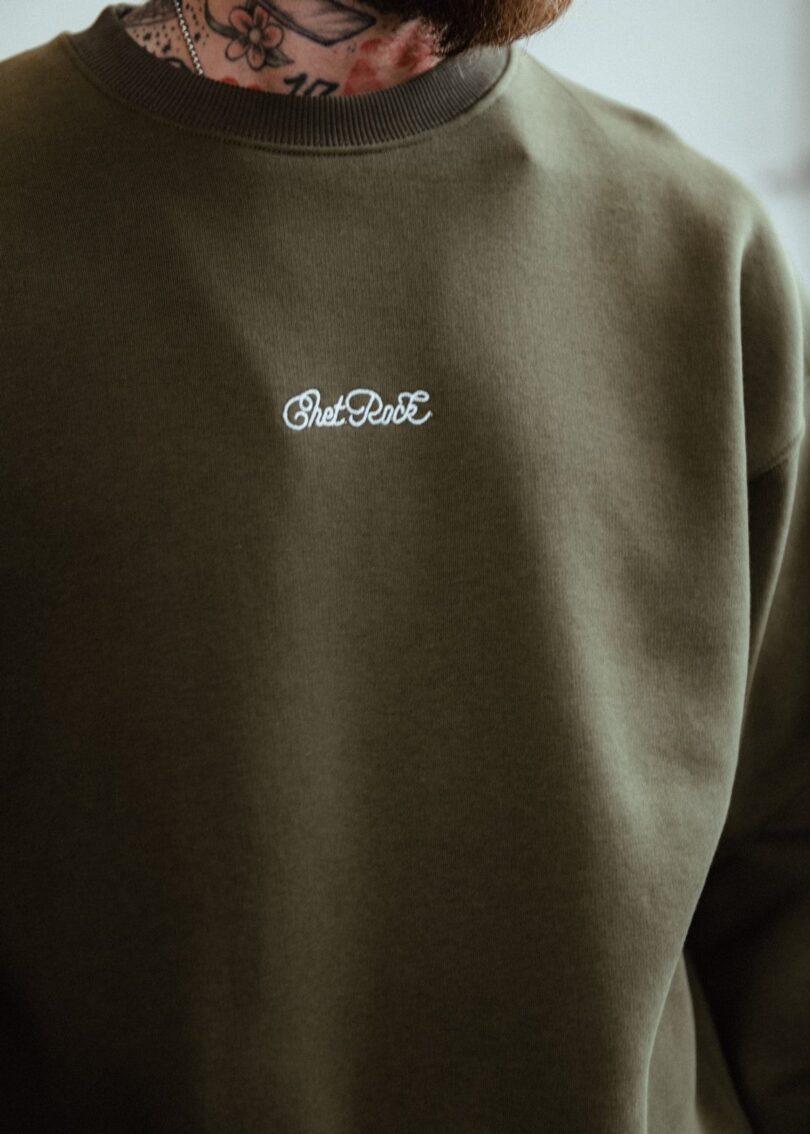 Chet Rock Tape Crew Sweatshirt  Shop now at Kitty Darling