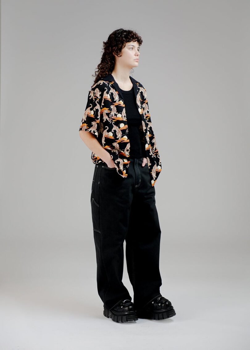 Crouching Tigers Shirt  Shop now at Kitty Darling