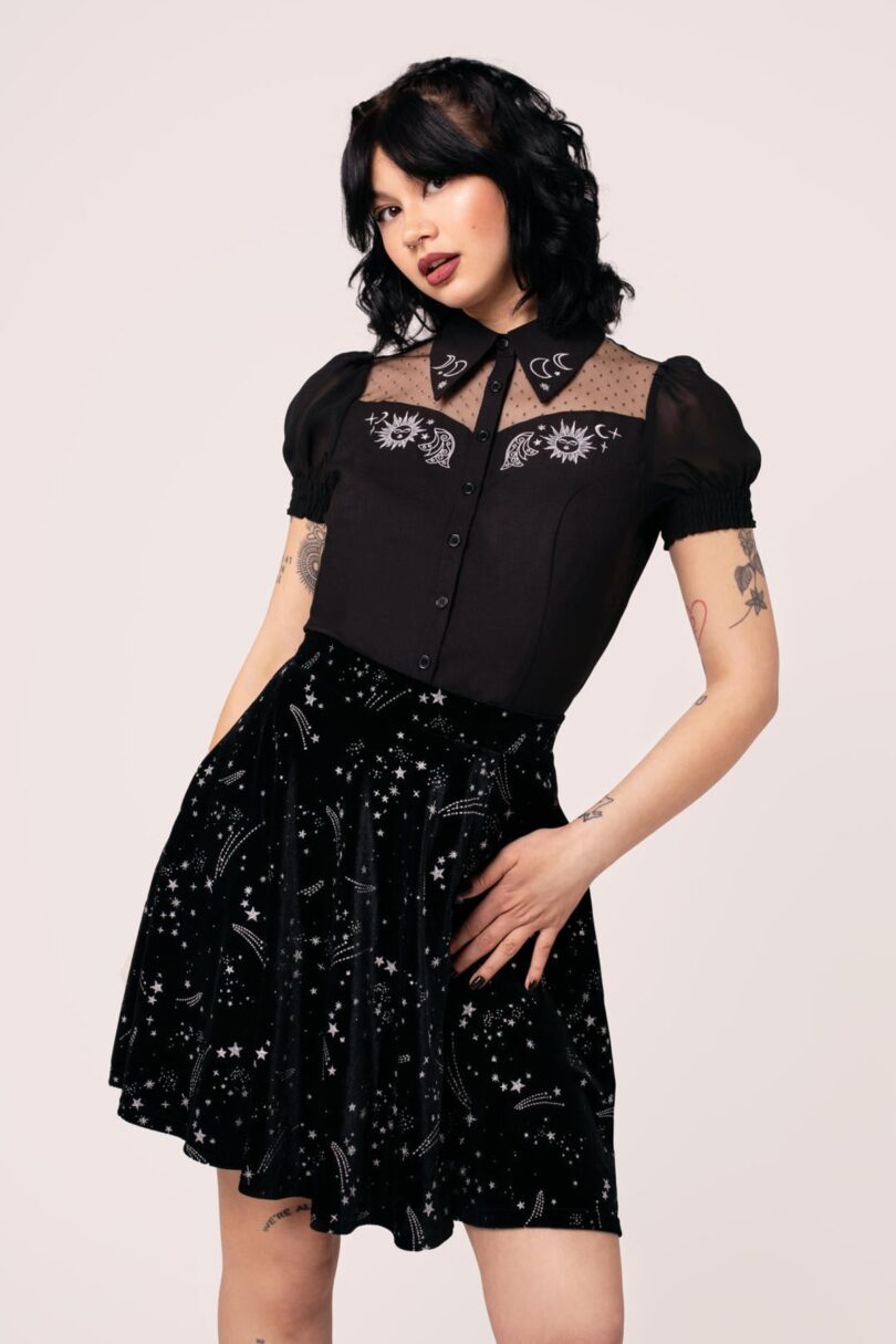 Danica Blouse  Shop now at Kitty Darling