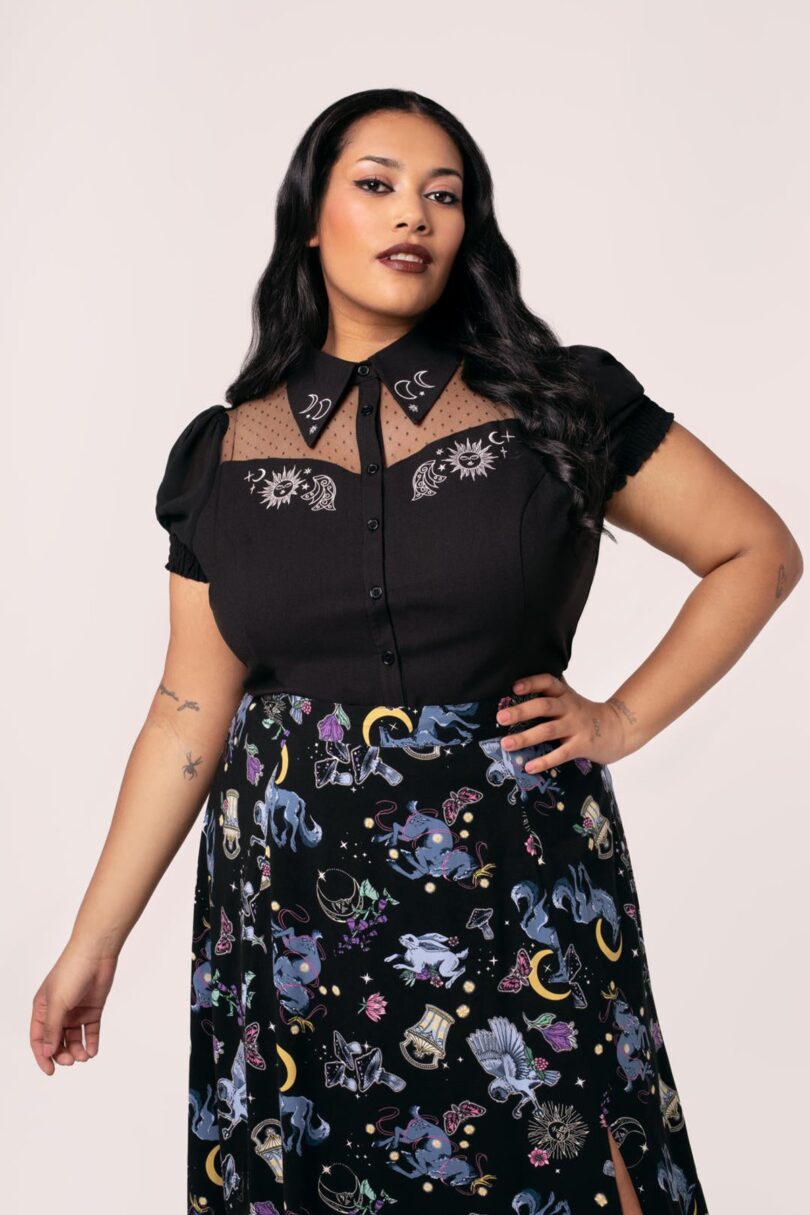 Danica Blouse  Shop now at Kitty Darling