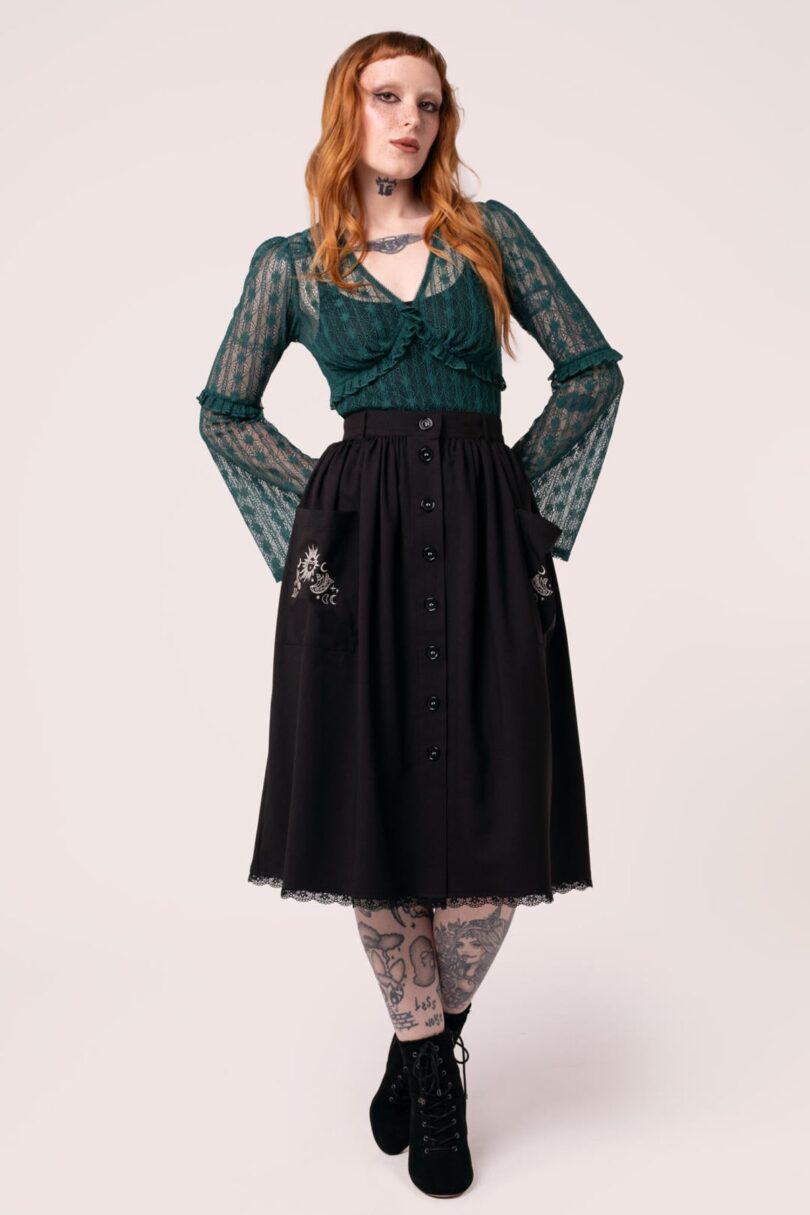 Danica Skirt  Shop now at Kitty Darling