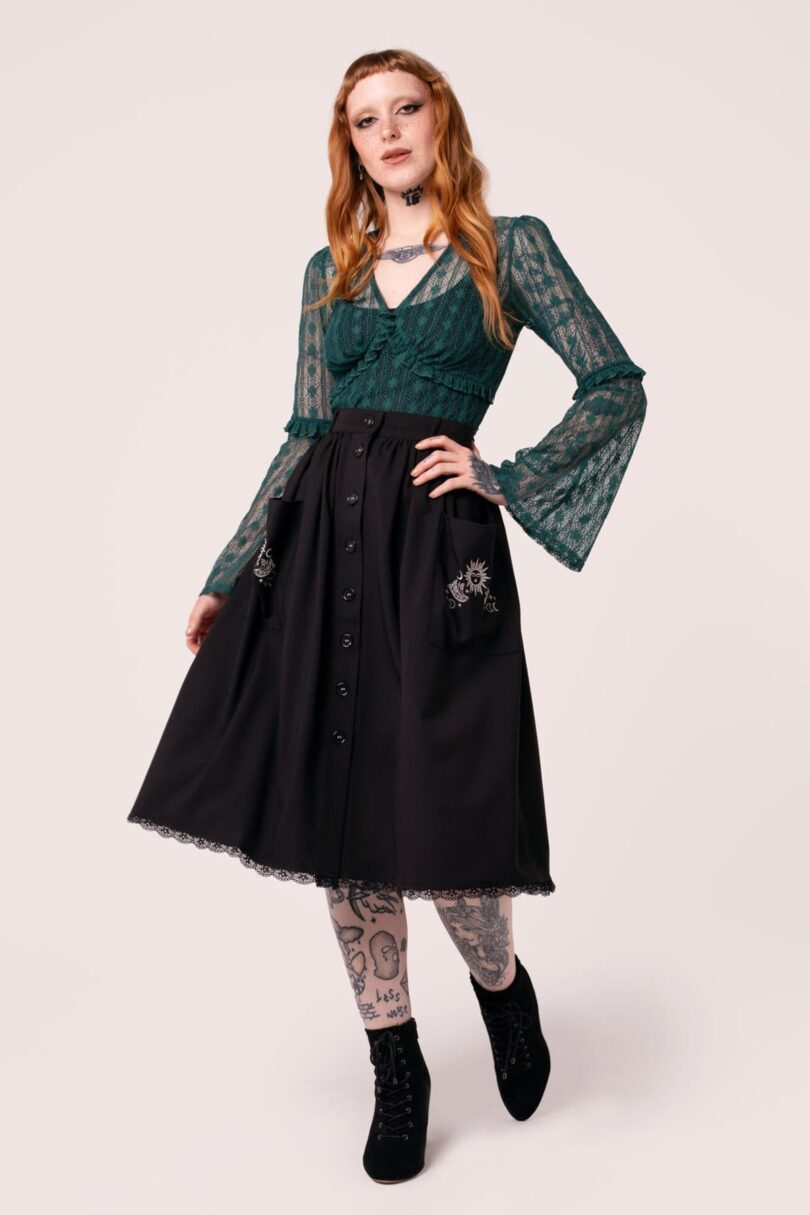 Danica Skirt  Shop now at Kitty Darling
