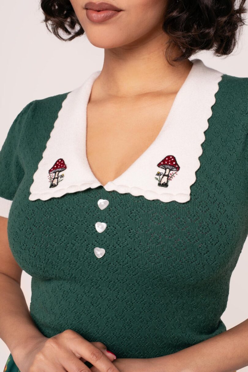 Genevieve Top  Shop now at Kitty Darling