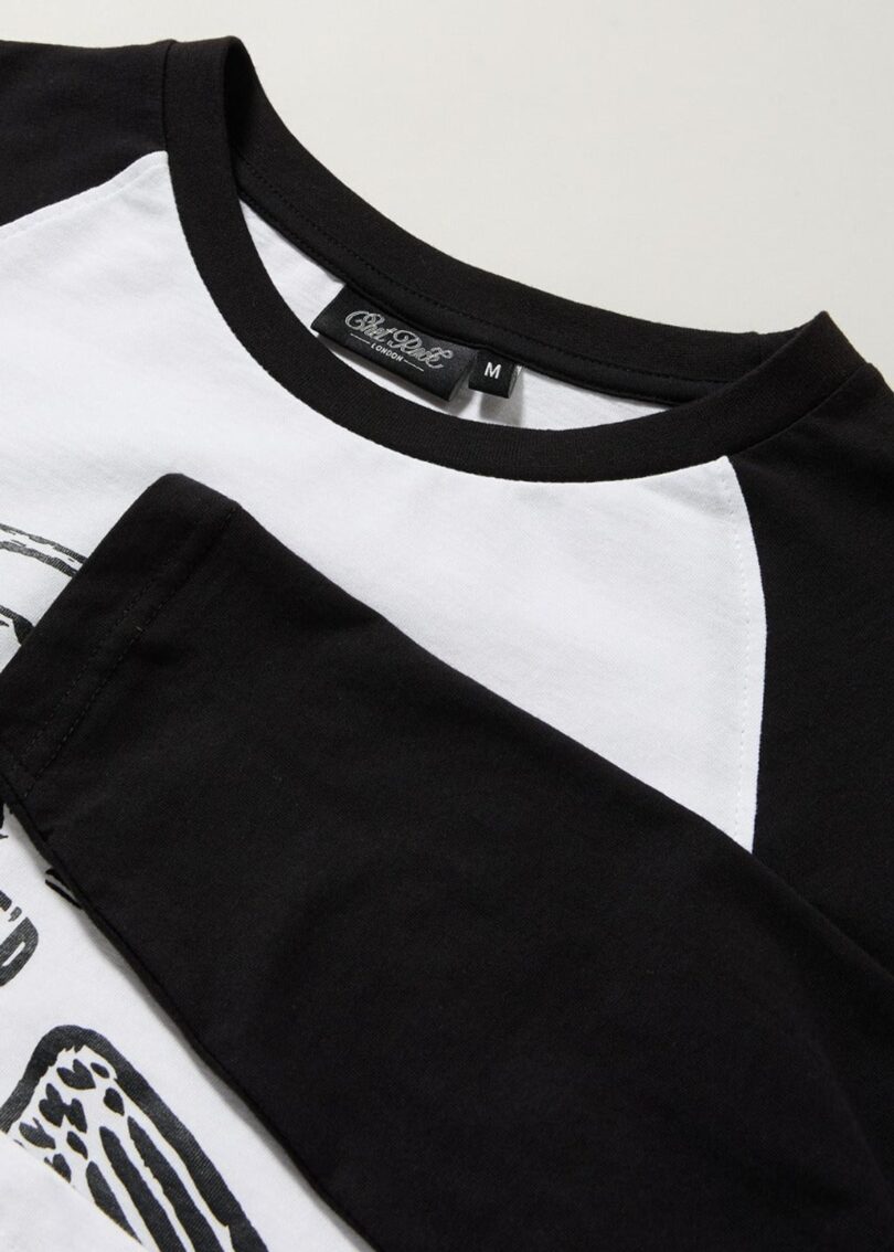 Guitar Head Raglan Sleeve T-Shirt  Shop now at Kitty Darling