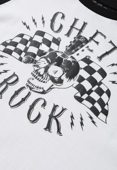 Guitar Head Raglan Sleeve T-Shirt – T-Shirt | Kitty Darling