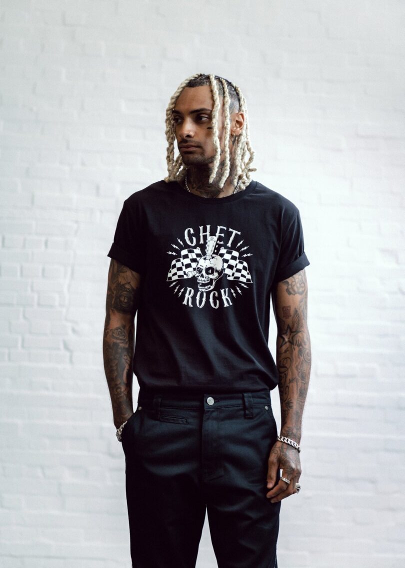 Guitar Head Short Sleeve T-Shirt  Shop now at Kitty Darling