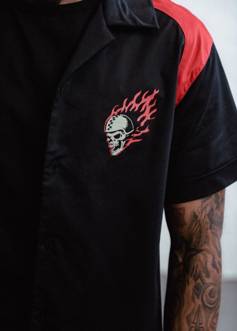 Hot Rod Bowling Shirt  Shop now at Kitty Darling