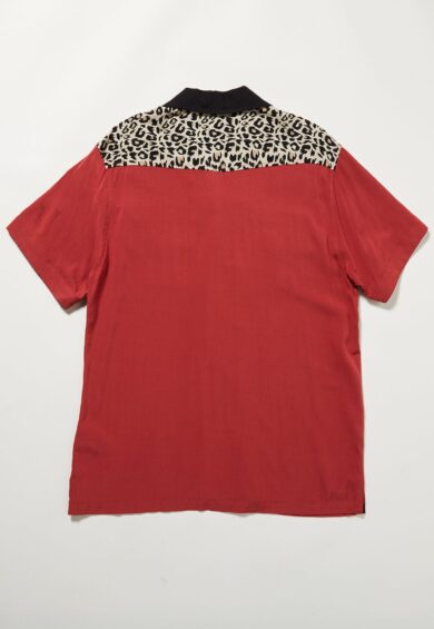 Jeffery Contrast Leo Bowling Shirt – Shirt | Kitty Darling