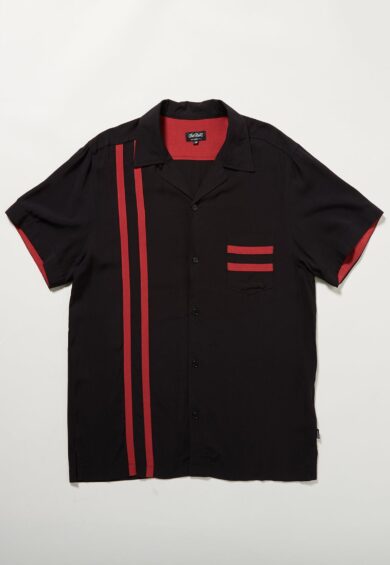 Lucky Stripe Bowling Shirt – Shirt | Kitty Darling