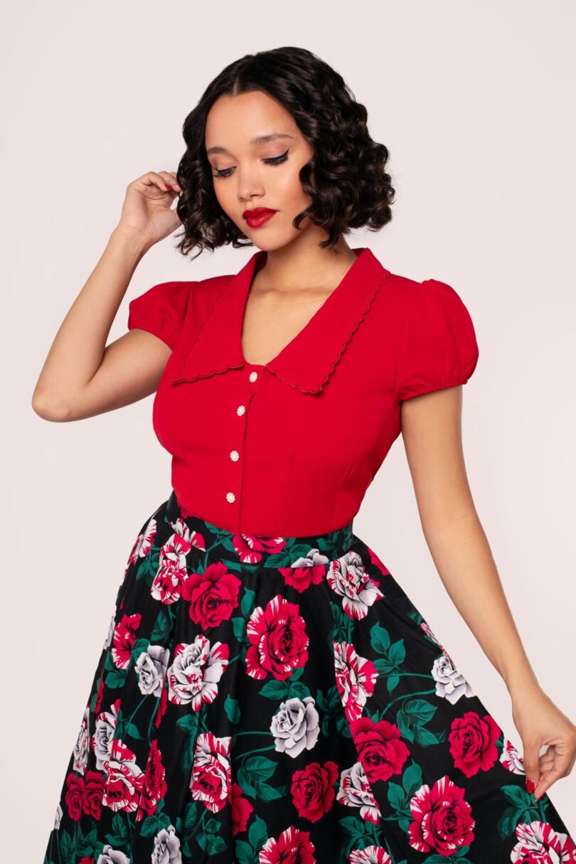 Maddy Blouse  Shop now at Kitty Darling