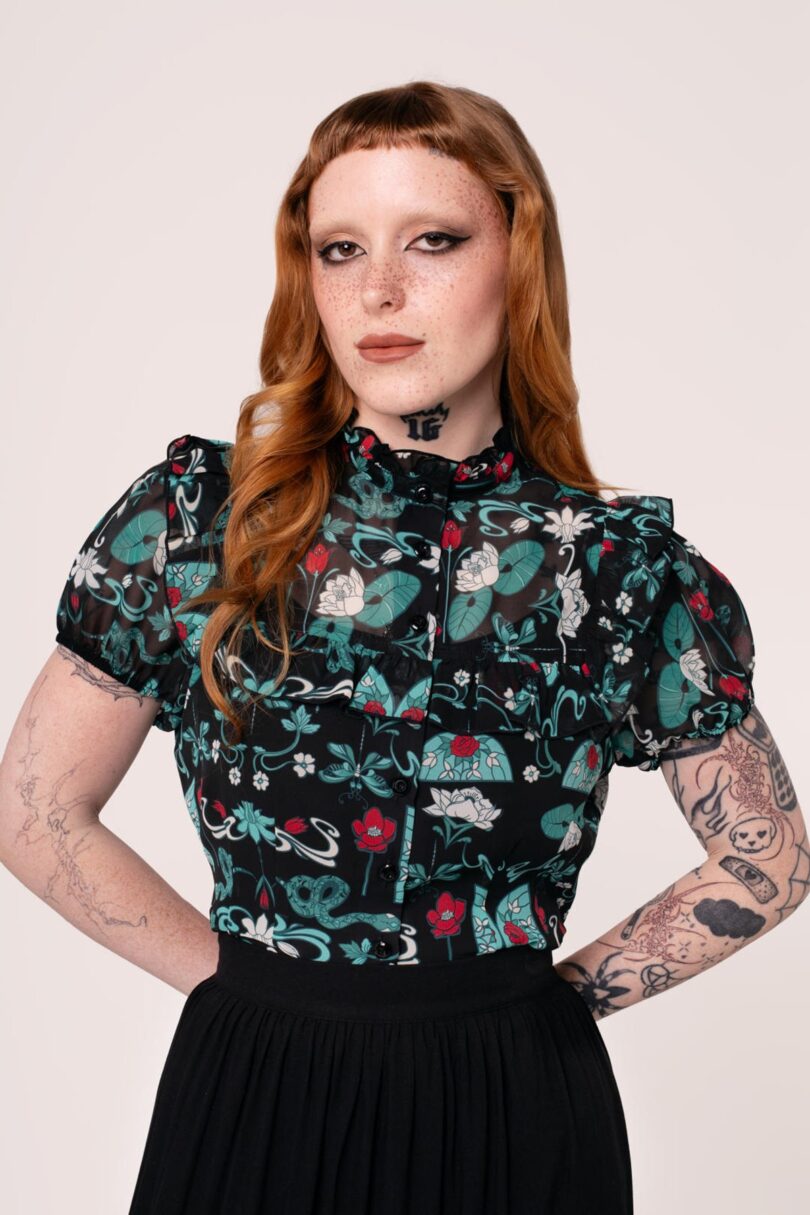 Medea Blouse  Shop now at Kitty Darling