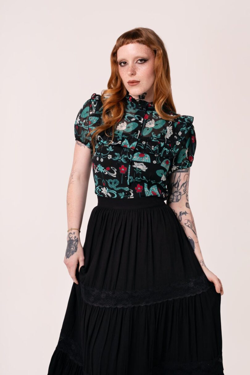 Medea Blouse  Shop now at Kitty Darling