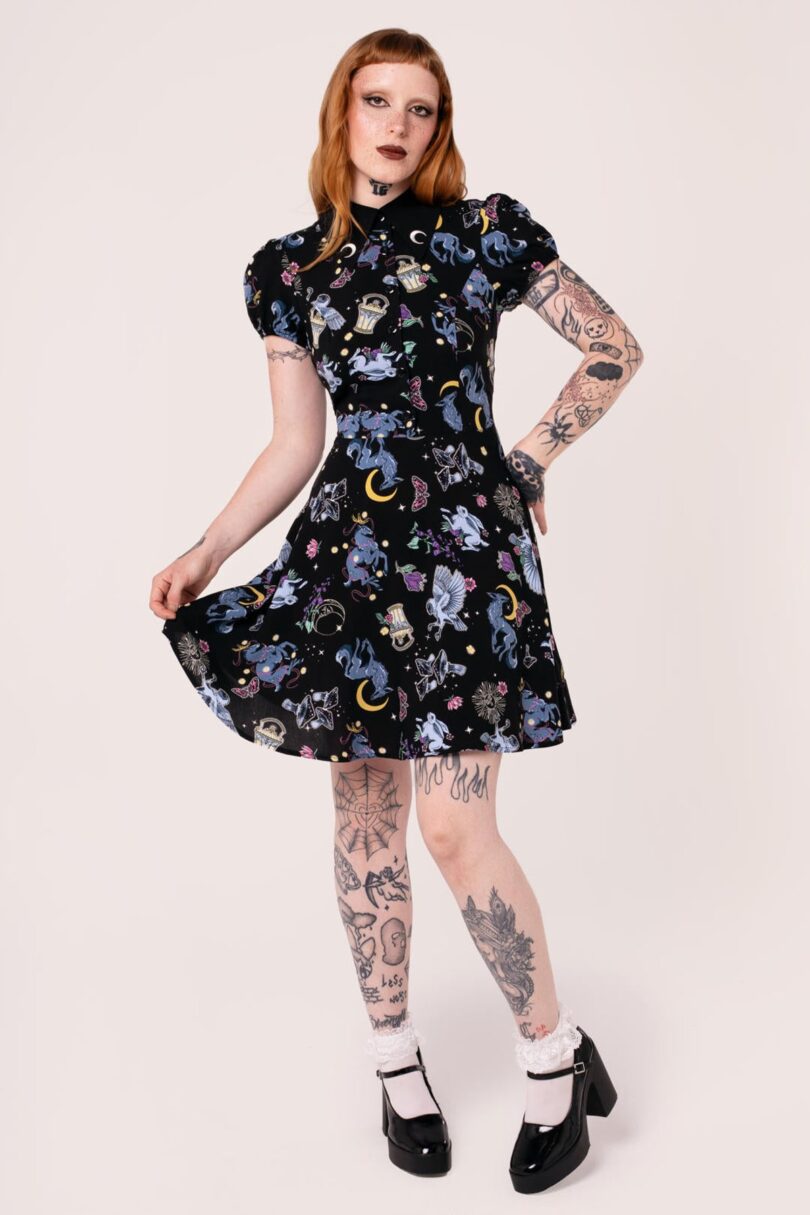 Moonlit Mini Dress  Shop now at Kitty Darling