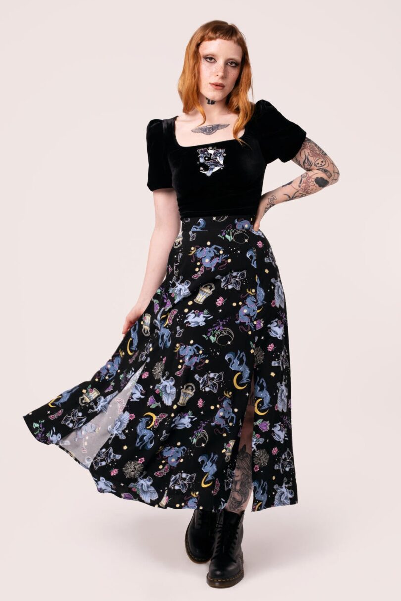 Moonlit Skirt  Shop now at Kitty Darling