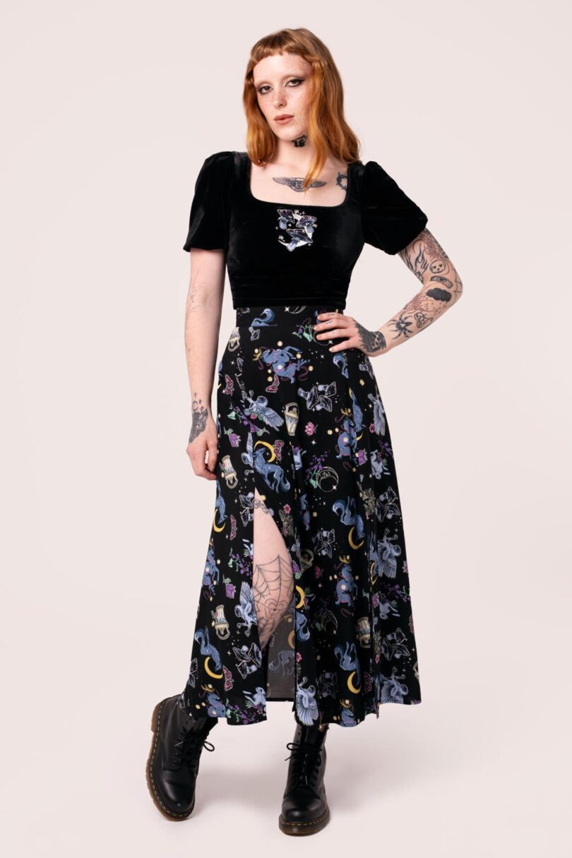 Moonlit Skirt  Shop now at Kitty Darling
