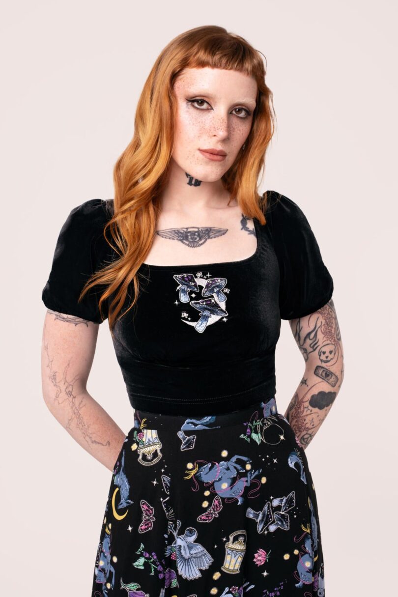 Moonlit Top  Shop now at Kitty Darling