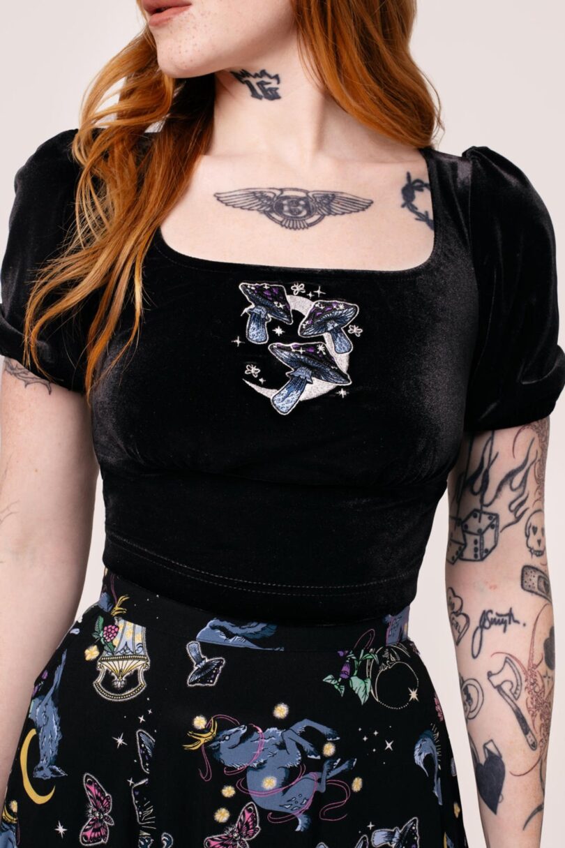 Moonlit Top  Shop now at Kitty Darling