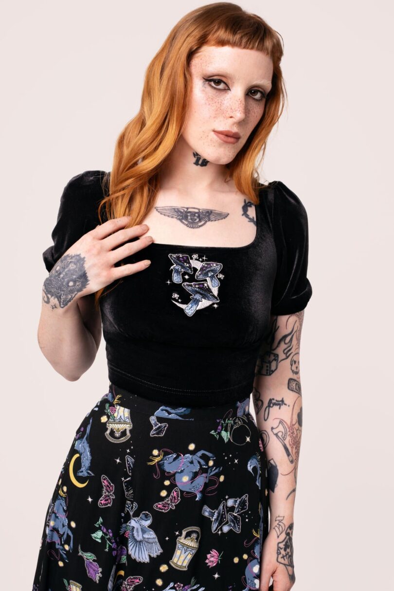 Moonlit Top  Shop now at Kitty Darling