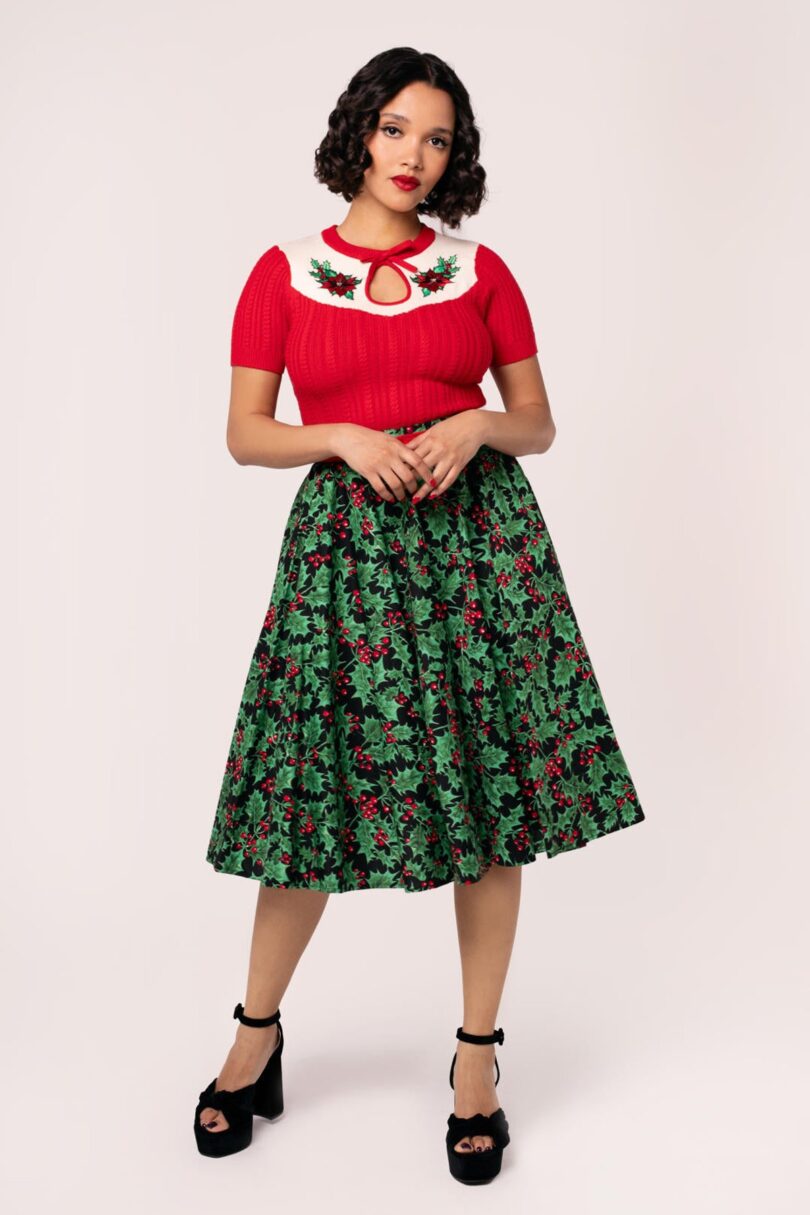 Nicole Skirt  Shop now at Kitty Darling