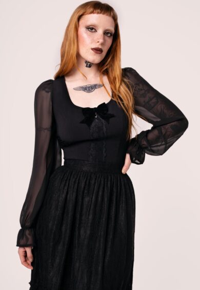 Nocturnal Top – Tops | Kitty Darling
