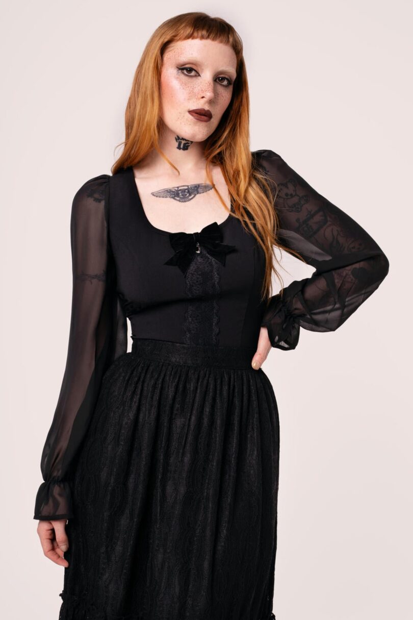 Nocturnal Top  Shop now at Kitty Darling