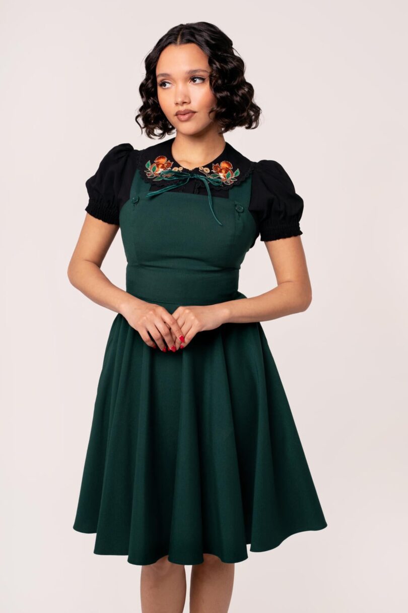Patti Pinafore Dress  Shop now at Kitty Darling